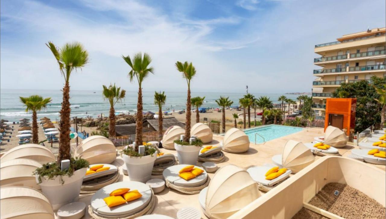 BEACHFRONT -- NEW LUXURY Apartment -- 1ª Linea Playa -- CENTRO de Fuengirola -- Private PARKING -- Panoramic Sea Views Exterior foto